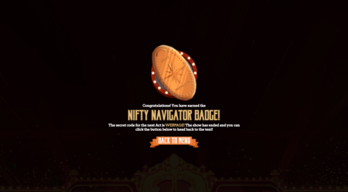 Game Completion Overlay